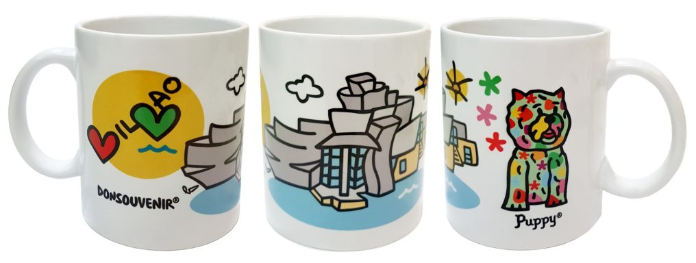 TAZA PUPPY BILBAO 3 VISTAS